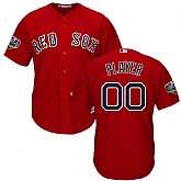 Red Sox Scarlet Men's 2018 World Series Cool Base Customized Jersey,baseball caps,new era cap wholesale,wholesale hats